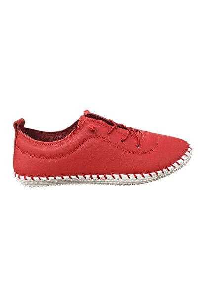 OrtopedikAL 2010 Womenly Style Red Women's Casual Shoes 100% Genuine Leather ...