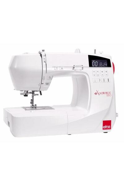 ELNA Ραπτομηχανή eXperience 550, 50 βελονιές, οθόνη LCD (λευκή)