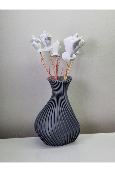 3Dsmallthing NAH İŞARETİ - 3D FİGÜR - ONLU DEMET