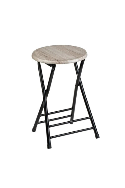 Lumi LUXURY Taburet Metalic Maro Lemn MDF 30x47cm