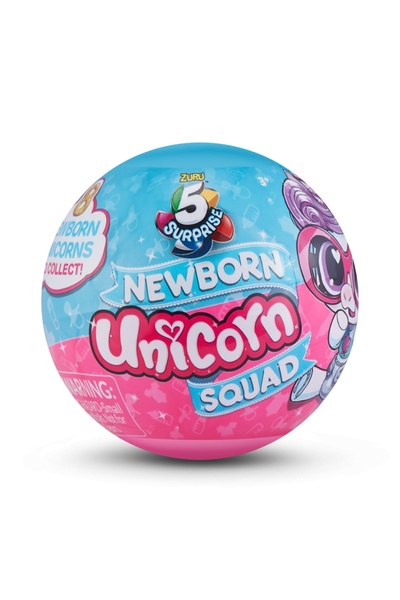 5Surprise Figura 5 Minge surpriză cu surprize seria Unicorn Squad