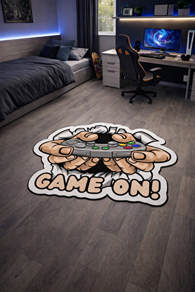 RUGRUMBA حذاء بنعل مانع للانزلاق غرفة شبابية ذات طابع بلاي ستيشن وإكس بوكس ​​...