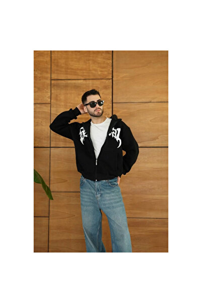 Narnuga - Hooded Sweatshirt Hoodie Black