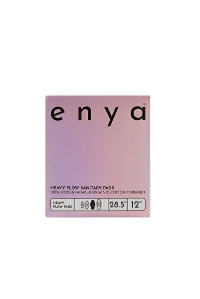 Enya Women فوط صحية غزيرة التدفق - 12 قطعة