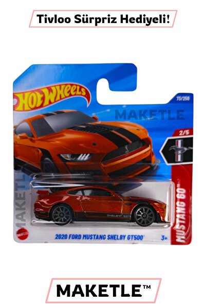 HOT WHEELS 2020 Ford Mustang Shelby GT500 - JBB16 - Tivloo Sürpriz Hediyeli