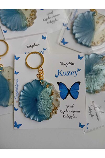 sevgiliatolyemm mutluluk getirmesi dileğiyle Kelebek Temalı Kartlı Hediyelik ...