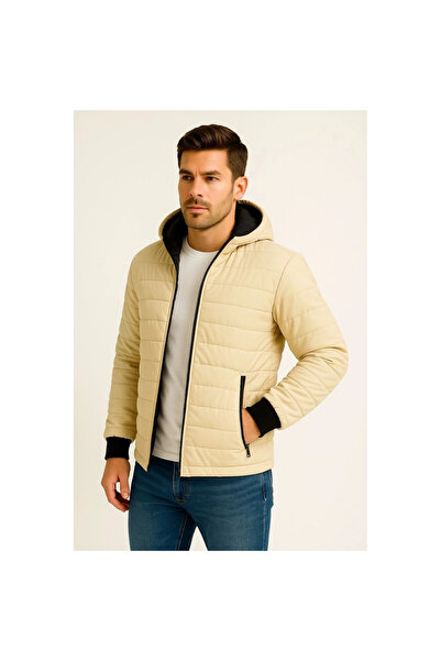 Narnuga Inflatable Jacket with Hooded Zippers, Water Repellent, Quilted Linin...