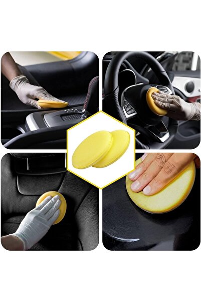 NEWMİX 4 Adet Pasta/Cila Wax Pedi