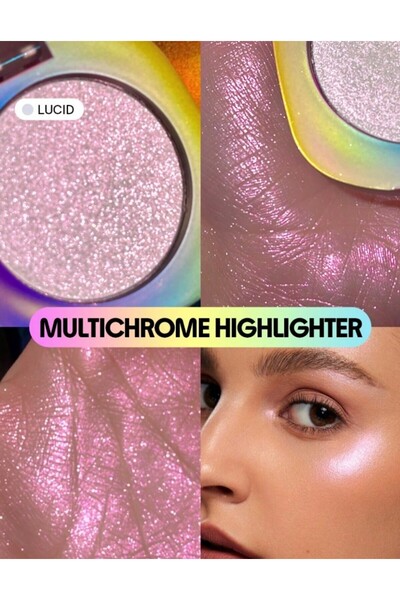 SHEGLAM Multichrome Renk Değiştiren Aydınlatıcı - Lucid (Işığa Göre Renk Deği...