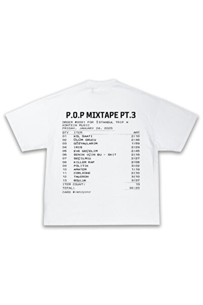 P.O.P Mixtape Pt.3 Oversize Tshirt