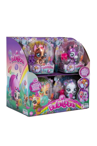 Bubiloons - Figurina colorata cu accesorii, blister, diverse modele