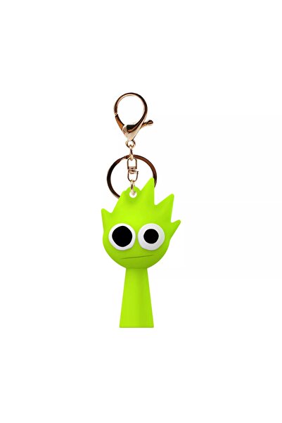 Avaleea Sprunki Keychain Figurinelight green6cm