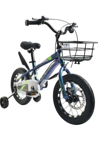 Rally 12 Inch Kids Bike for Boys and Girls with Basket and Training Wheels - ...