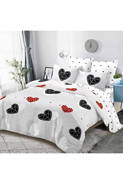 Pucioasa Duvet Cover Set with Stretchy 180x200 for double bed, 6 pieces, SDP ...