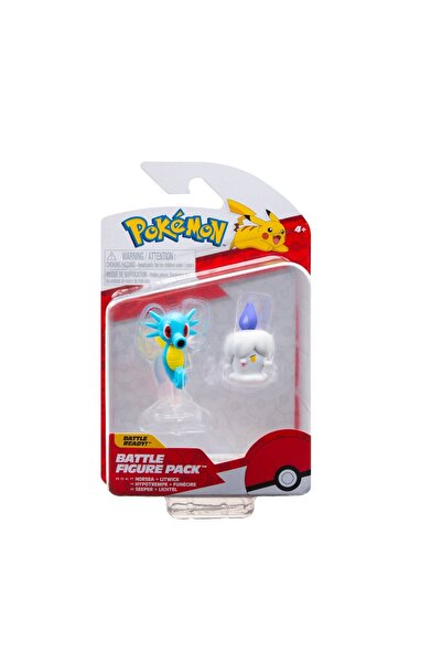 Pokemon - Set figurine de actiune, Litwick & Horsea