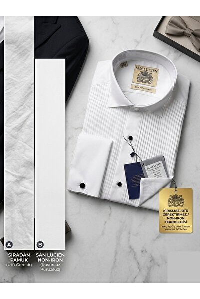 Gutiero San Lucıen 100% памучна тъкан, която не се глади