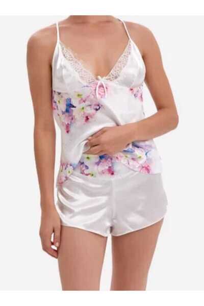 Diva iç giyim Nbb Satin Shorts Pajama Set