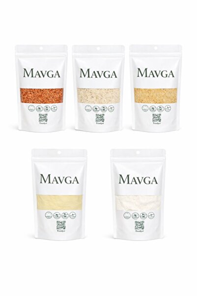 MAVGA Ek Gıda Seti 5’li (+6 Ay) | Ev Tarhanası + Ruşeym + Pirinç Unu + Bebek ...