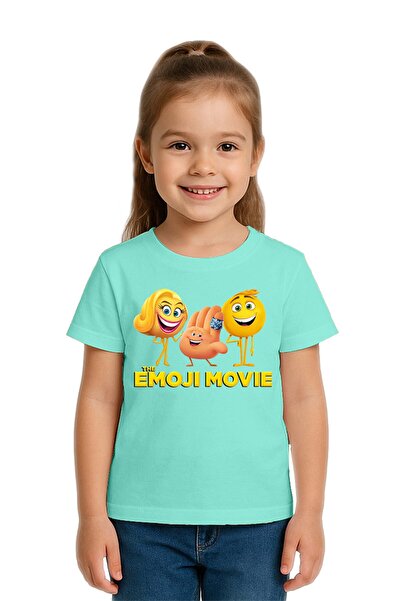SEDİRLİ Tricou unisex Emoji cu imprimeu pentru copii, bumbac moale piese din ...