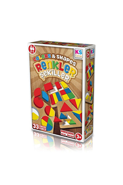 Ks Puzzle RS240 KS، الألوان - الأشكال - الألوان والأشكال / +3 سنوات