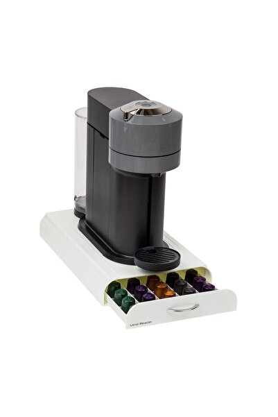 moontime alaçatı Nespresso uyumlu kapsül çekmecesi, 50 kapsül, pratik ve şık ...