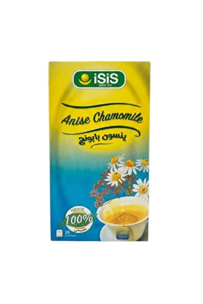 ISIS Anise Chamomile Tea – 100% Natural Herbal Infusion (25 Tea Bags)