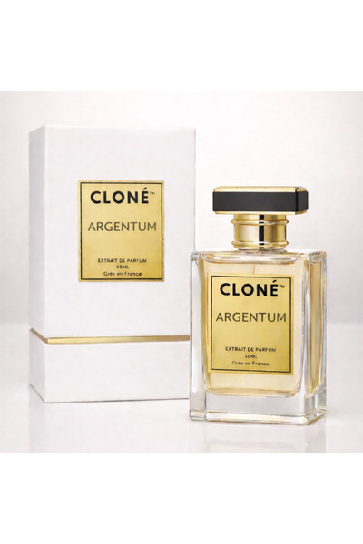 CLONÉ Extrait de Parfum CLONÉ™ – Argentum Unisex – 50 ml inspirat de Bois d'a...