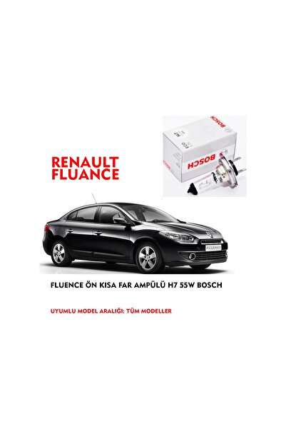 Bosch FLUENCE ÖN KISA FAR AMPÜLÜ H7 55W (1ADET)