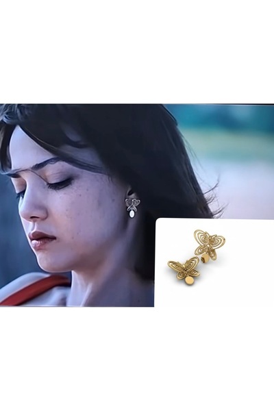 mibrillo Masumiyet Müzesi Kelebek Füsun’un Küpesi kelebek küpe