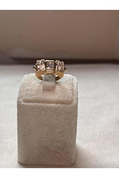 MOD10 Helen Jewerly Stone Studded Knight Serenay Adjustable Gold Ring