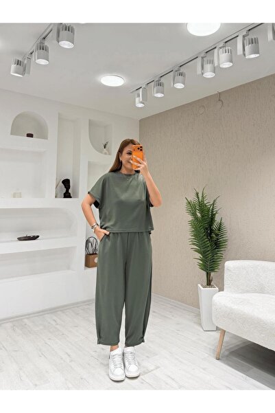 İrka Moda Modal Kumaş Şalvar Takım