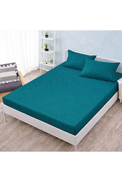 Patul Bed cover with Stretchy 180x200 + 2 pillowcases 50x70, Damask