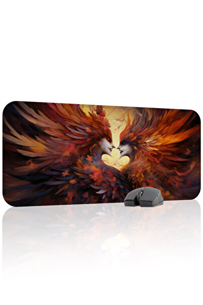 mousepad bastir Phoenix Non-Slip Stitched Rubber Gaming Mousepad V4 - 70X30 X...
