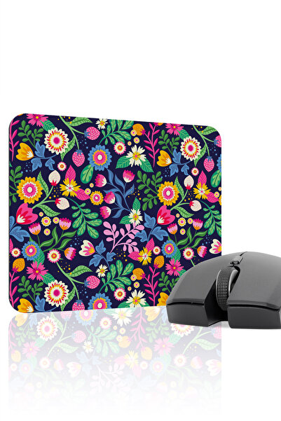 mousepad bastir Mousepad pentru jocuri din cauciuc cu modele florale antialun...