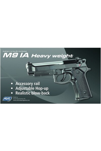 ASG M9 Ia Full Metal Blowback Airsoft Oyuncak 14835