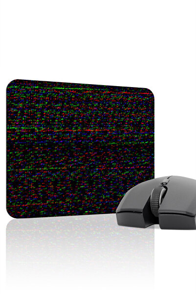 mousepad bastir لوحة ماوس الألعاب المطاطية المخيطة Glitch مانع للانزلاق V4 - ...