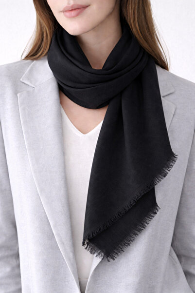 KRAFTELLA بامبو شال نسائي-وشاح نسائي ناعم-فولار- كتان شال ناعم ذو مظهر أنيق ح...