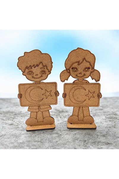 AYIŞIĞI DESİNG TÜRK BAYRAĞI , KIZ VE ÇOCUK 23 NİSAN BOYAMA HOBİ 5 ADET (1 ADE...