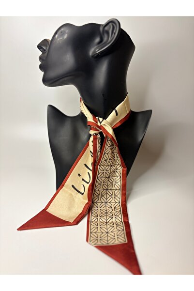 BHR AKSESUAR Eșarfă subțire cu model, panglică (6x85 cm)