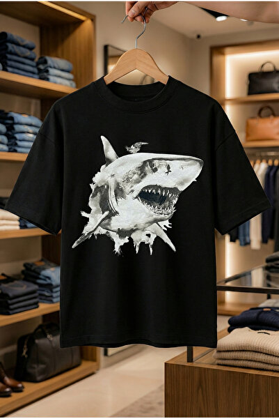 SELF CONTROL Tricou de vară cu mânecă scurtă, anti-transpirație, bumbac bucăț...