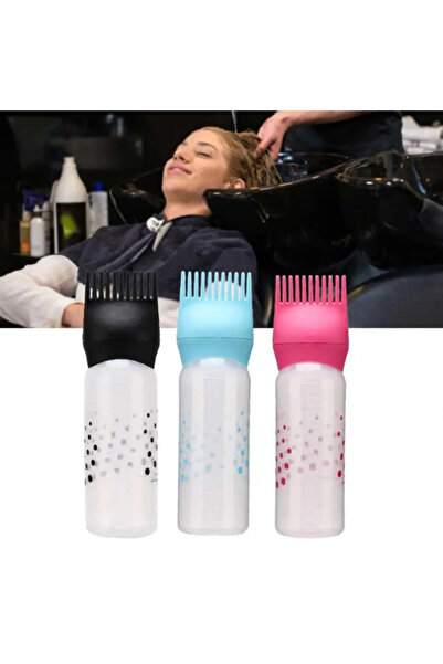 Privo Flacon cu aplicator pentru vopsirea și îngrijirea părului, cu pieptene,...