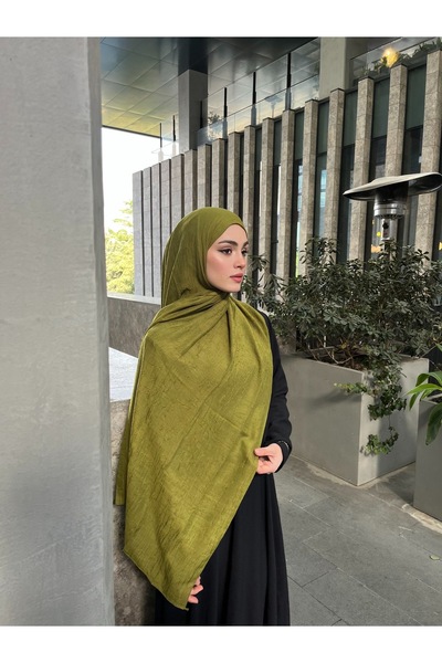 Diella Bambu Kraş Düz Renk Yağ Yeşili