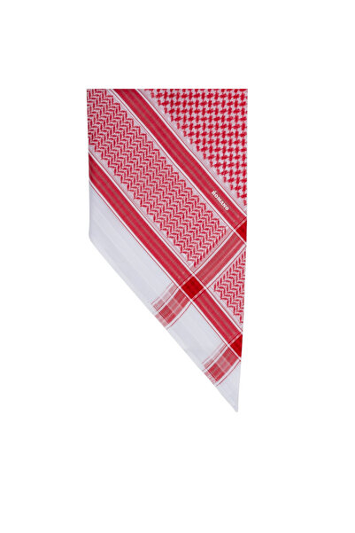 Romano Romano red shemagh with a luxurious modern design - high quality, avai...