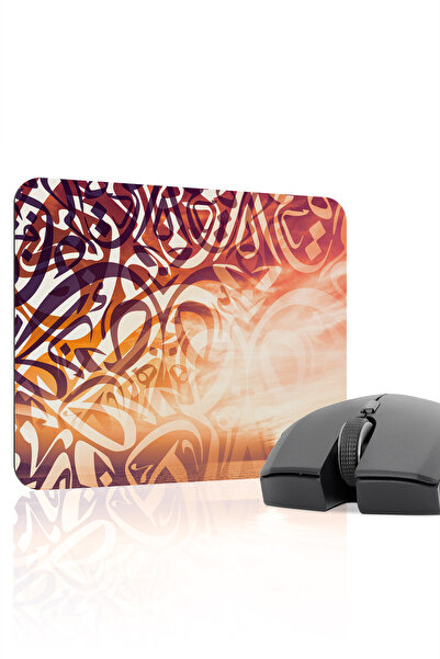 mousepad bastir Mousepad pentru gaming din cauciuc cusut Calligraphy antialun...