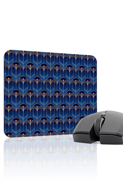 mousepad bastir لوحة ماوس للألعاب من المطاط المخيط على طراز آرت ديكو مانع للا...
