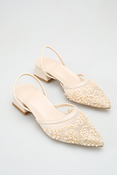 meyra'nın ayakkabıları Plasă de pescuit cu pietre pentru femei pantofi cu toc...