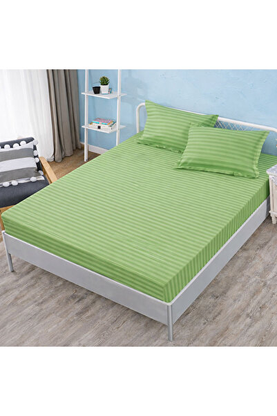 Patul Bed cover with Stretchy 180x200 + 2 pillowcases 50x70, Damask