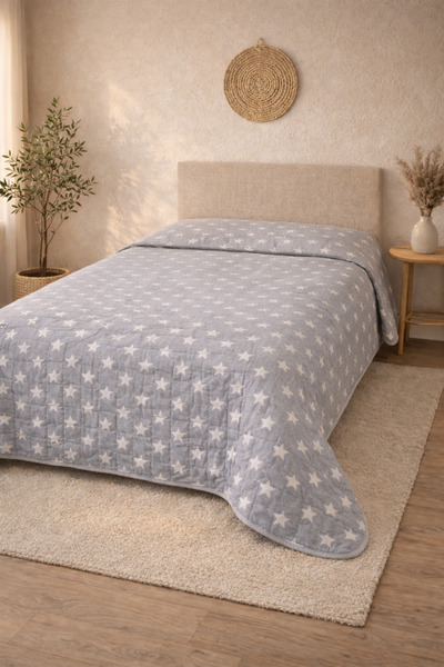 sternen glanz Laila Quilted Cotton Lu Single 160 X 230 cm Multi-Purpose Bedsp...