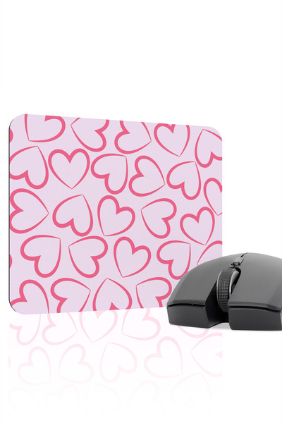 mousepad bastir Hearted antialunecare Stitched Rubber Gaming Mousepad V3 - 22...