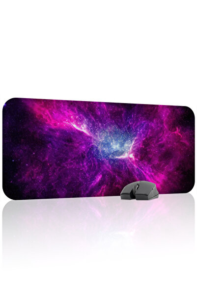 mousepad bastir Galaxy Αντιολισθητικό Ραμμένο λαστιχένιο mousepad για παιχνίδ...
